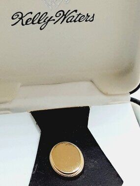 NEW Formal Occasion Mirror Finish Oval Tie Tac